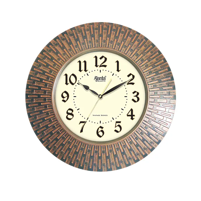 Ajanta Wall Clock – Vintage series Clock – 117 – Copper